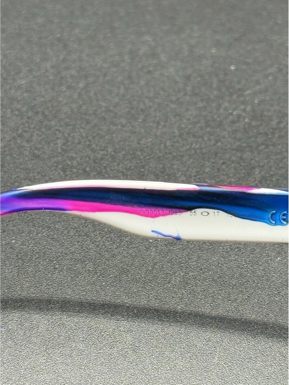 Rare Oakley Kokoro Frogskins Meguru Spin/ Prizm Black Iridium OO9013-J955